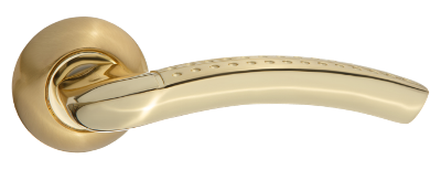 PUERTO AL 510-08 BIG SB/PB латунь мат./латунь блест. Комплект ручек (20)