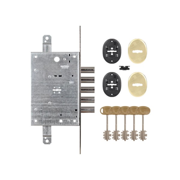 Замок врезной сувальдный 52.783 (универсальный), без накл.