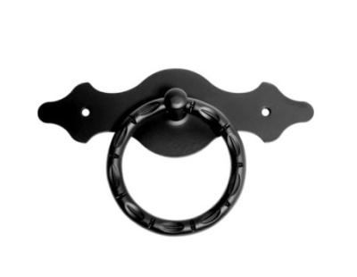 Домарт РК 95 мод.2 (черная) Ручка-кольцо (10)